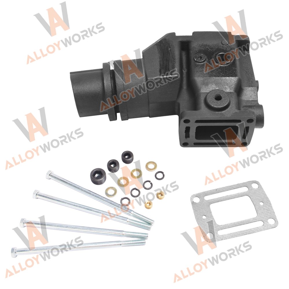 Exhaust Manifold Riser Elbow Fit Volvo Penta OMC 305 350 5.7 5.8 L V6 V8 1992-On