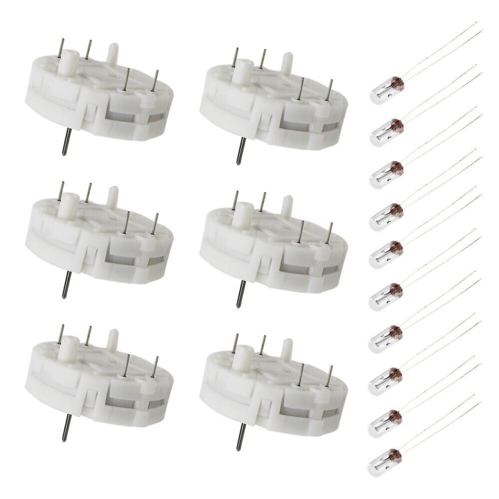 6 For GM GMC Stepper Motor Speedometer Cluster Repair Kit + 10 White LED X27.168