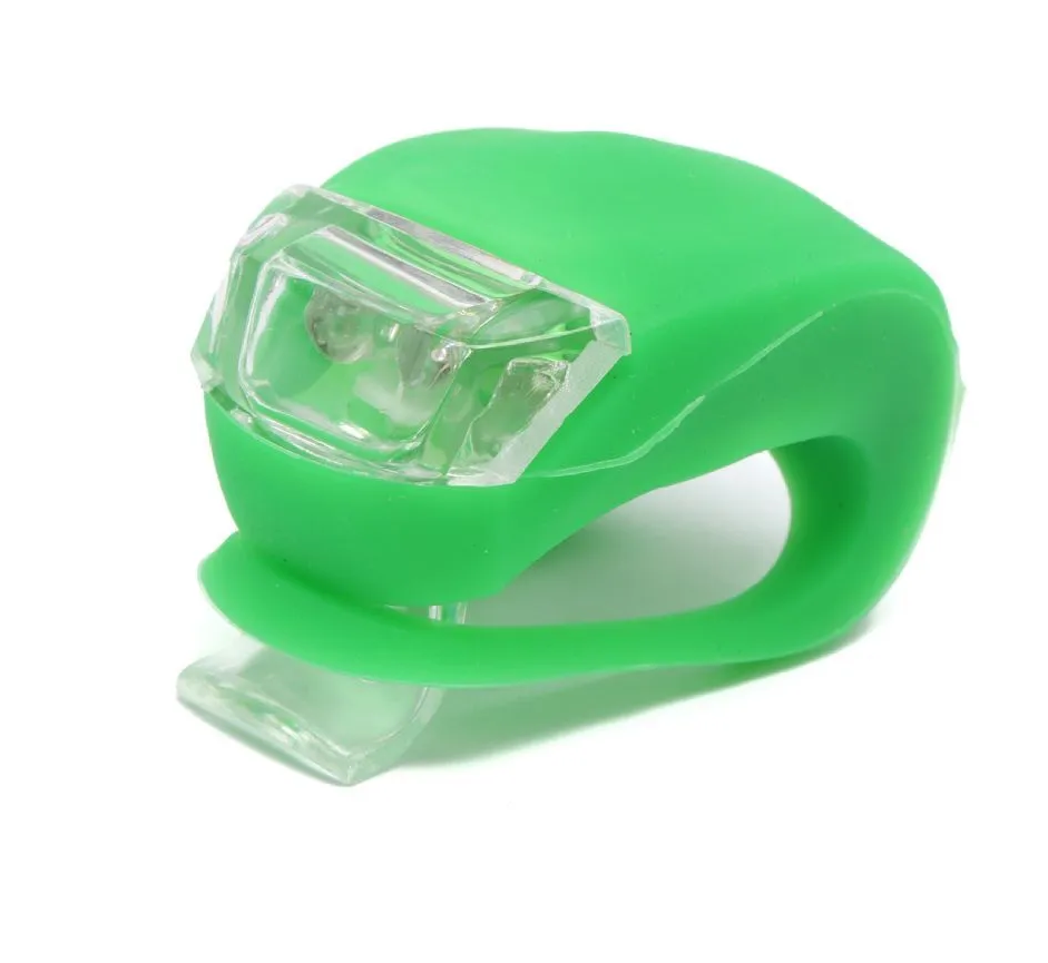 New Bike Cycling LED Front/Rear Light Waterproof Lamp Green K7ZZQWE