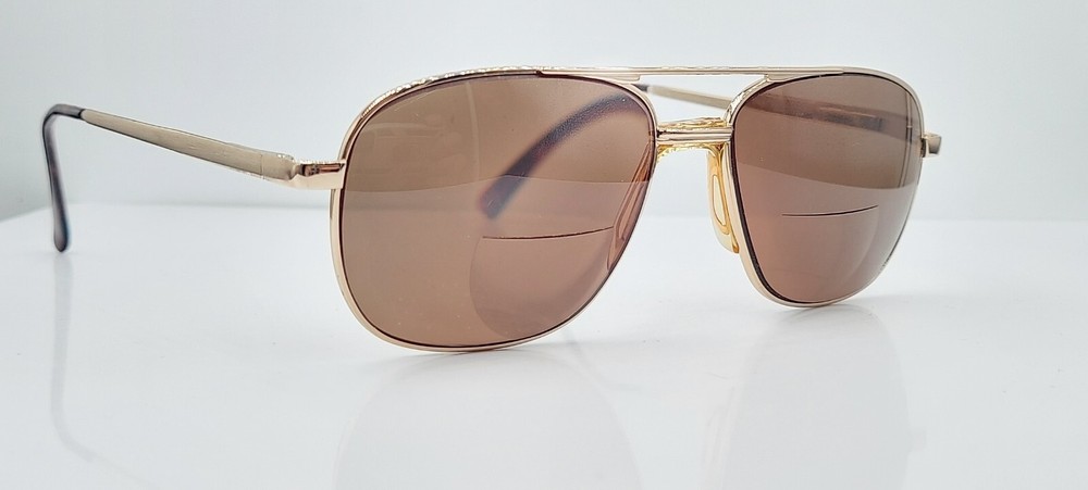 Vintage CT10 Gold Pilot Metal Sunglasses Korea Frames Only