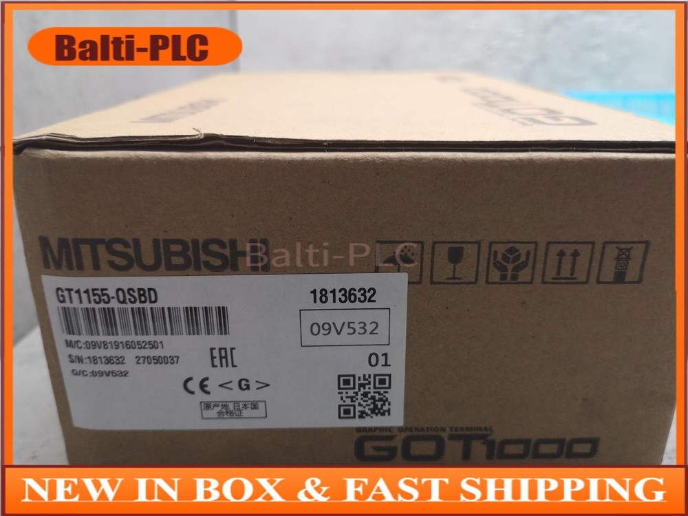 1PC New Mitsubishi GT1155-QSBD HMI Touch Panel GT1155QSBD  US Free TAX