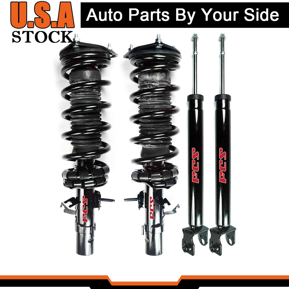 New OE Front Struts & Rear Shocks For 2007-2008 Infiniti G35 4X4_