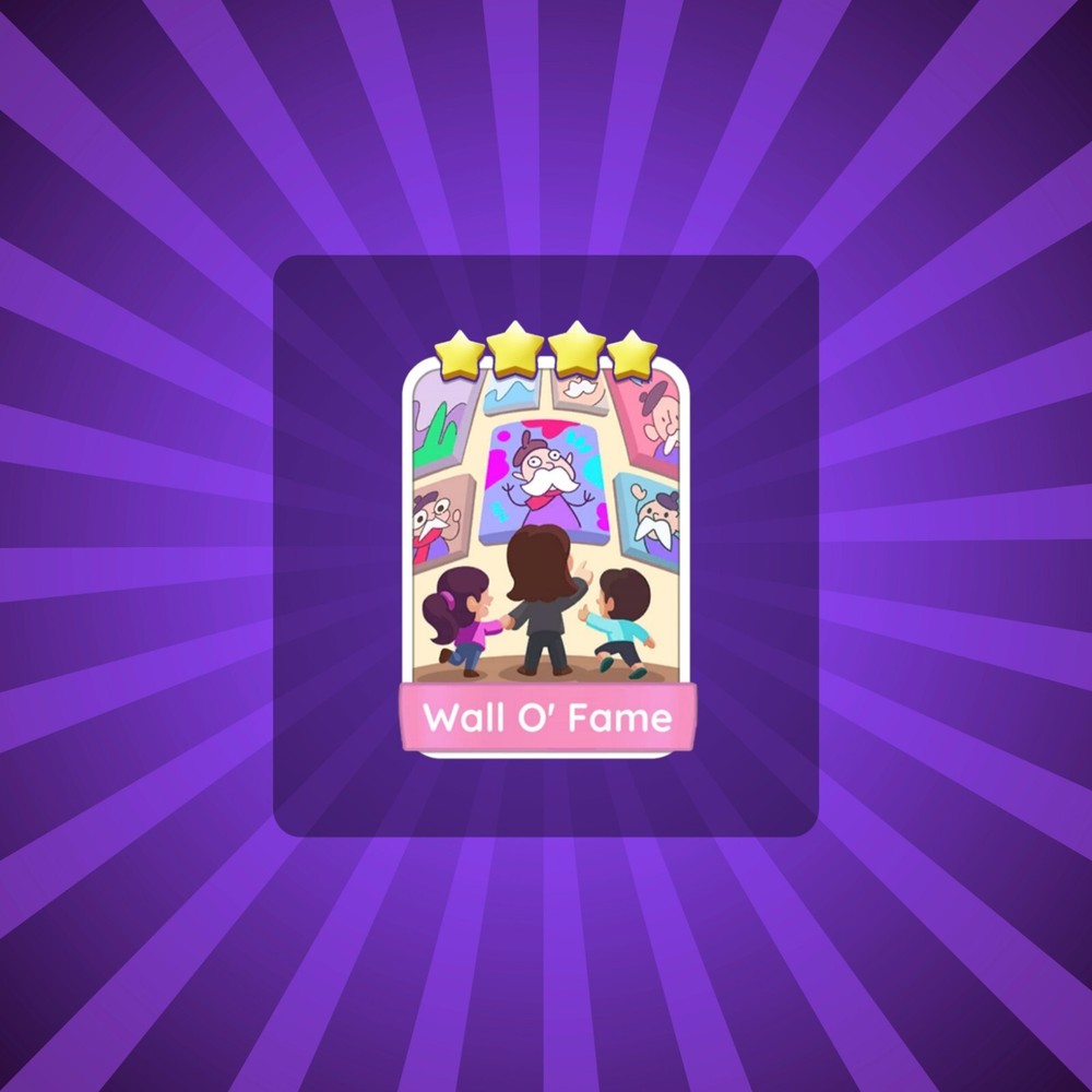 Wall O' Fame - Mono Go 4 Stars Sticker ⚡ Artful Tales Album ⚡ Fast Delivery