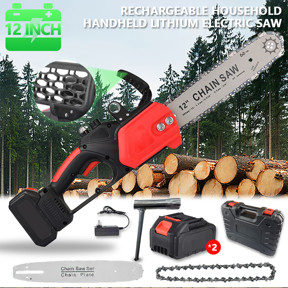 Mini Chainsaw Cordless,Electric Chainsaw 12