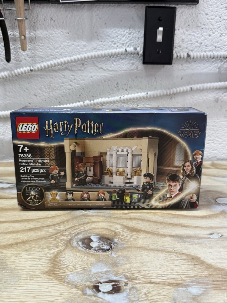 LEGO Harry Potter 76386 Hogwarts Polyjuice Potion Mistake Set with Hermione Figure Brand New Sealed