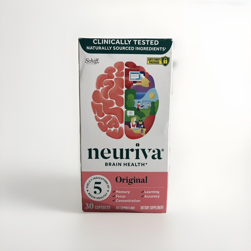 Neuriva Brain Health Supplement 30 Capsules