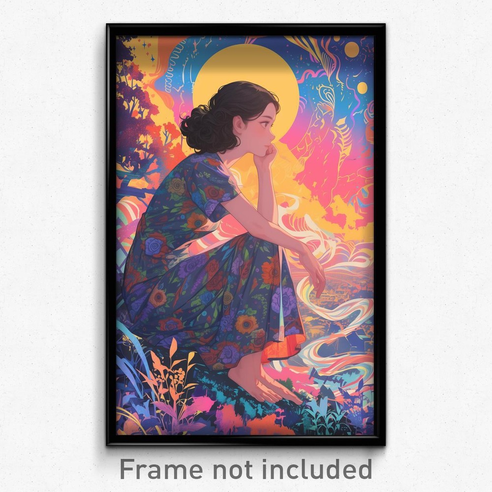 Indonesian Movie Poster - Girl Feeling Stubborn, Gentle Layered Dress (Print)