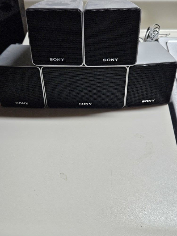 SONY Speaker System 700 SS-CNP700 (1) + SS-MSP700 (2) + SS-SRP700 (2) TESTED!!!