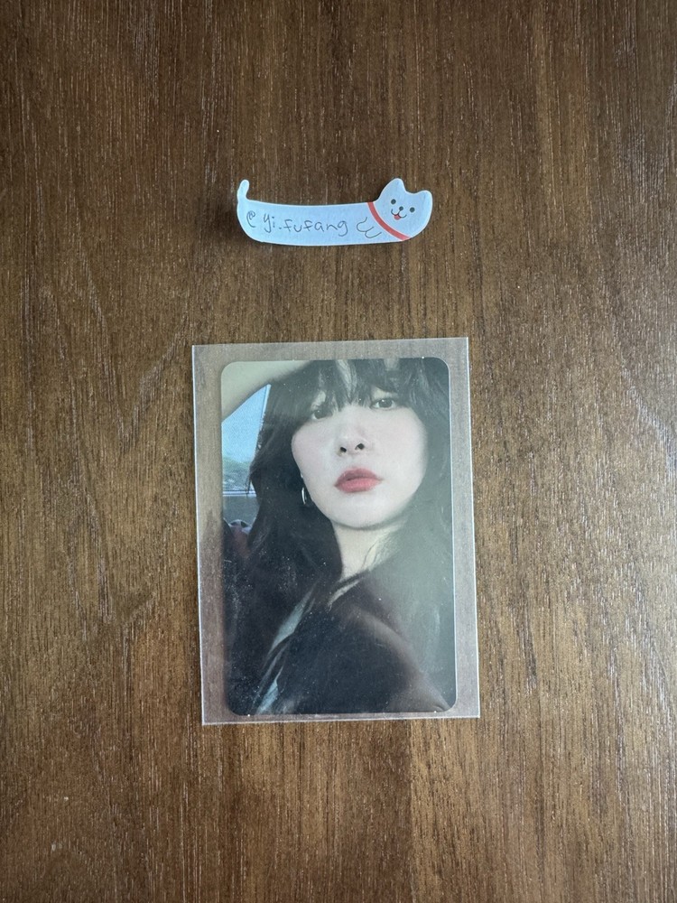 Official RED VELVET Seulgi The Reve Festival Kpop Photocard