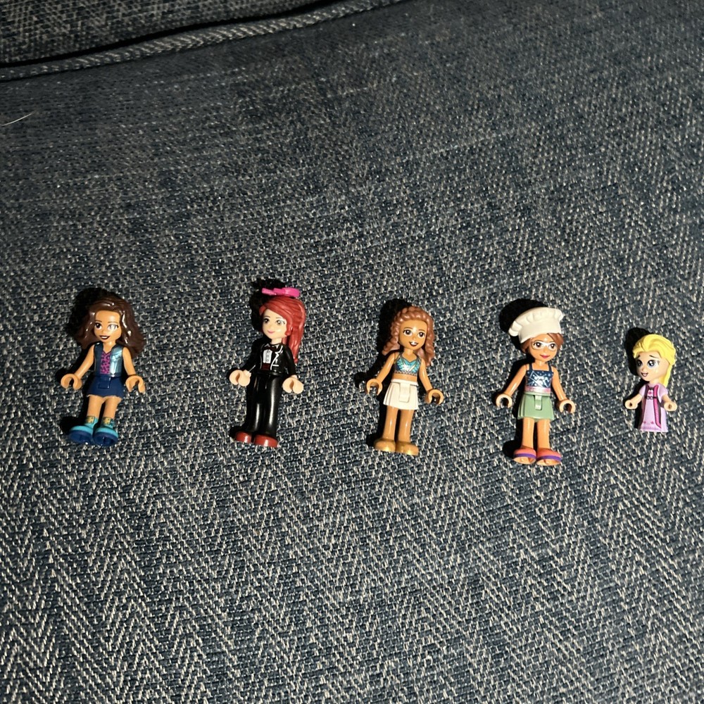 lego friends minifigures lot of 5