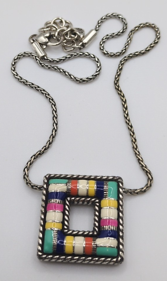 Brighton Cabana Reversible Necklace - Bright Colors