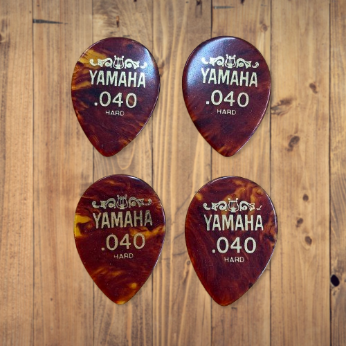 Yamaha .040 Hard Original Limited Rare Guitar Pick Set of 4 Unused