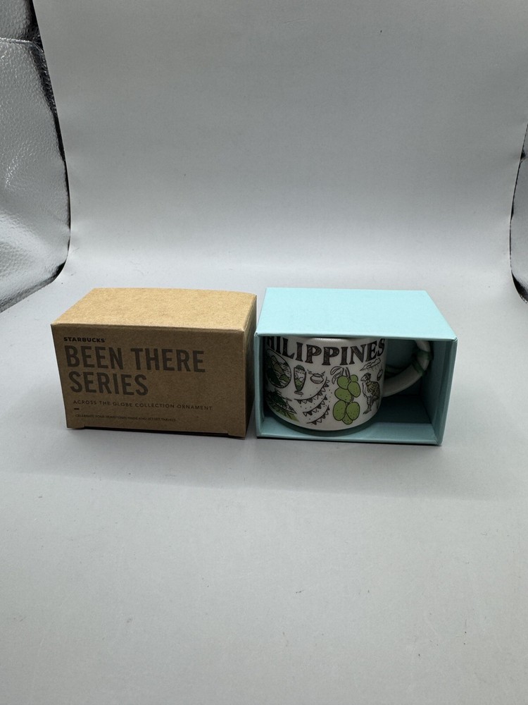 NWT Starbucks Philippines Been There Series 2oz Collectible Ornament Mug