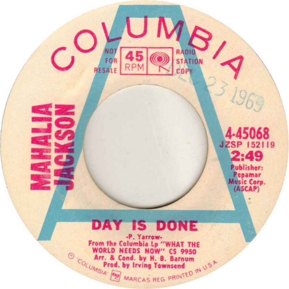 Mahalia Jackson - Day Is Done (7