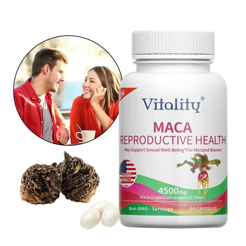 MACA REPRODUCTIVE HEALTH May Support Sexual Well-Being For Men and Women capsule