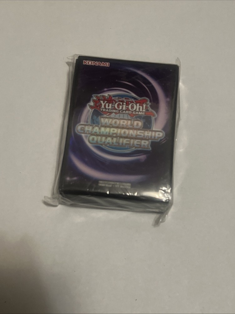 YuGiOh Sleeves World Championship Qualifier WCQ 2018 Purple Sealed