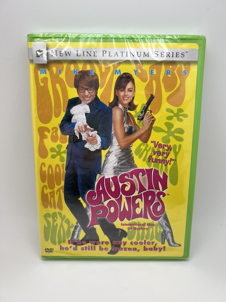 DVD Austin Powers (International Man of Mystery)New Line Platinum Series NEW,