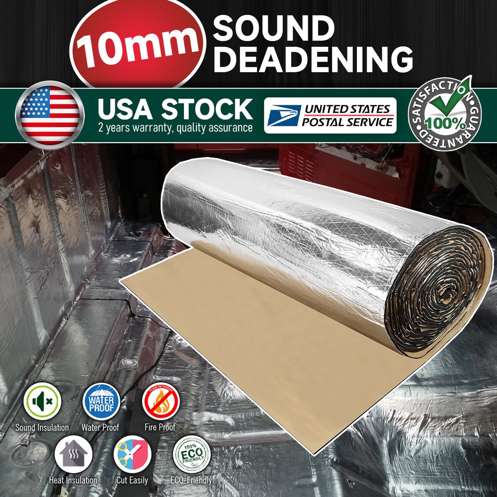 21SQF Sound Deadener Car Insulation Waterproof Dampening Self-adhesive Mat