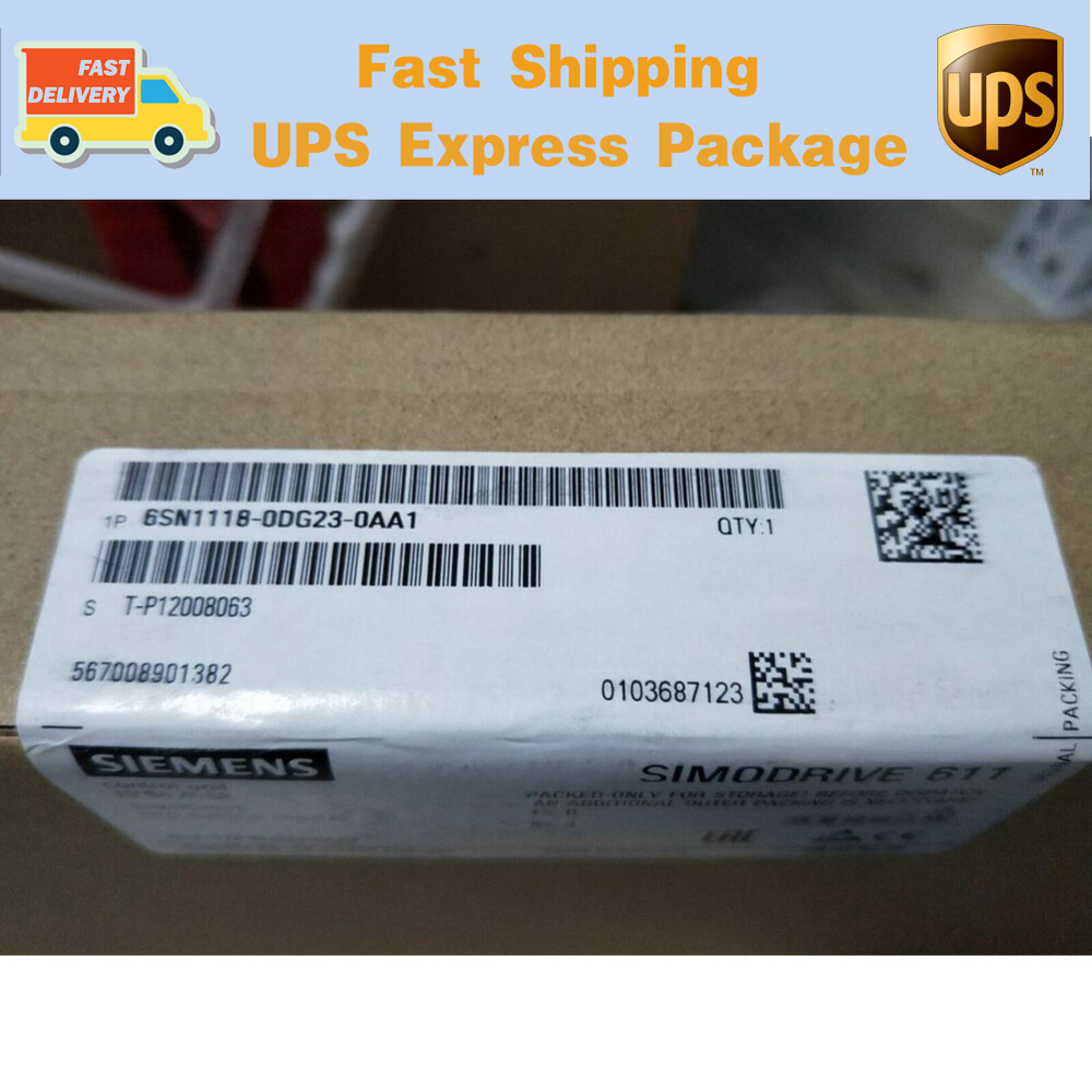 6SN1118-0DG23-0AA1 Siemens SIMODRIVE 611-D New Factory Sealed Fast Shipping GQ