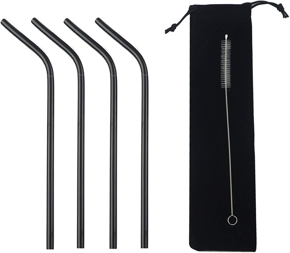 Metal Straws Stainless Steel Straws 8.5