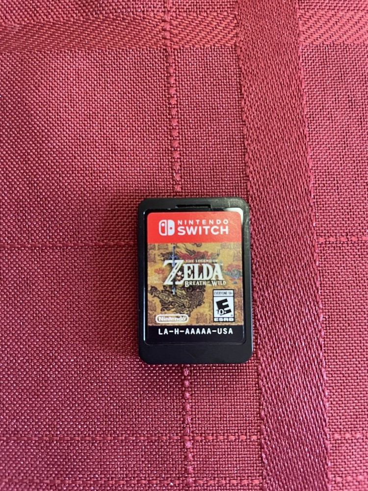 The Legend Of Zelda Breath Of The Wild Nintendo Switch Game Only