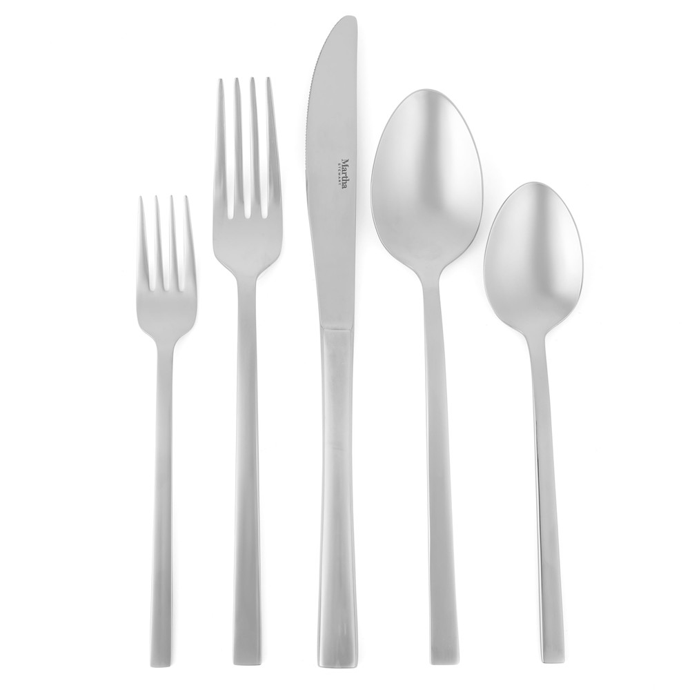 Southalnd 20 Piece Flatware Mirror Polish Silverware Set - Stainless Steel Ut...