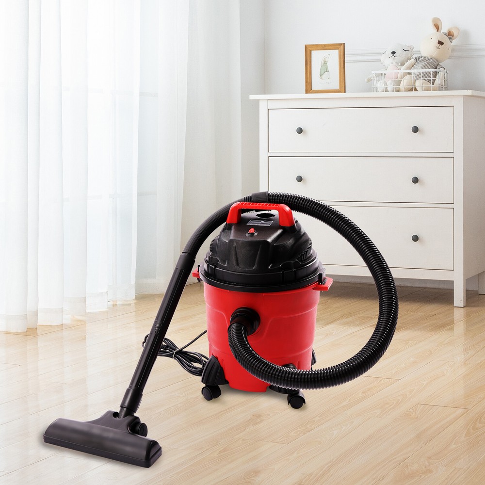 Wet Dry Vacuum Small Portable Shop Vac Cleaner Hose Lightweight 4 Gallon