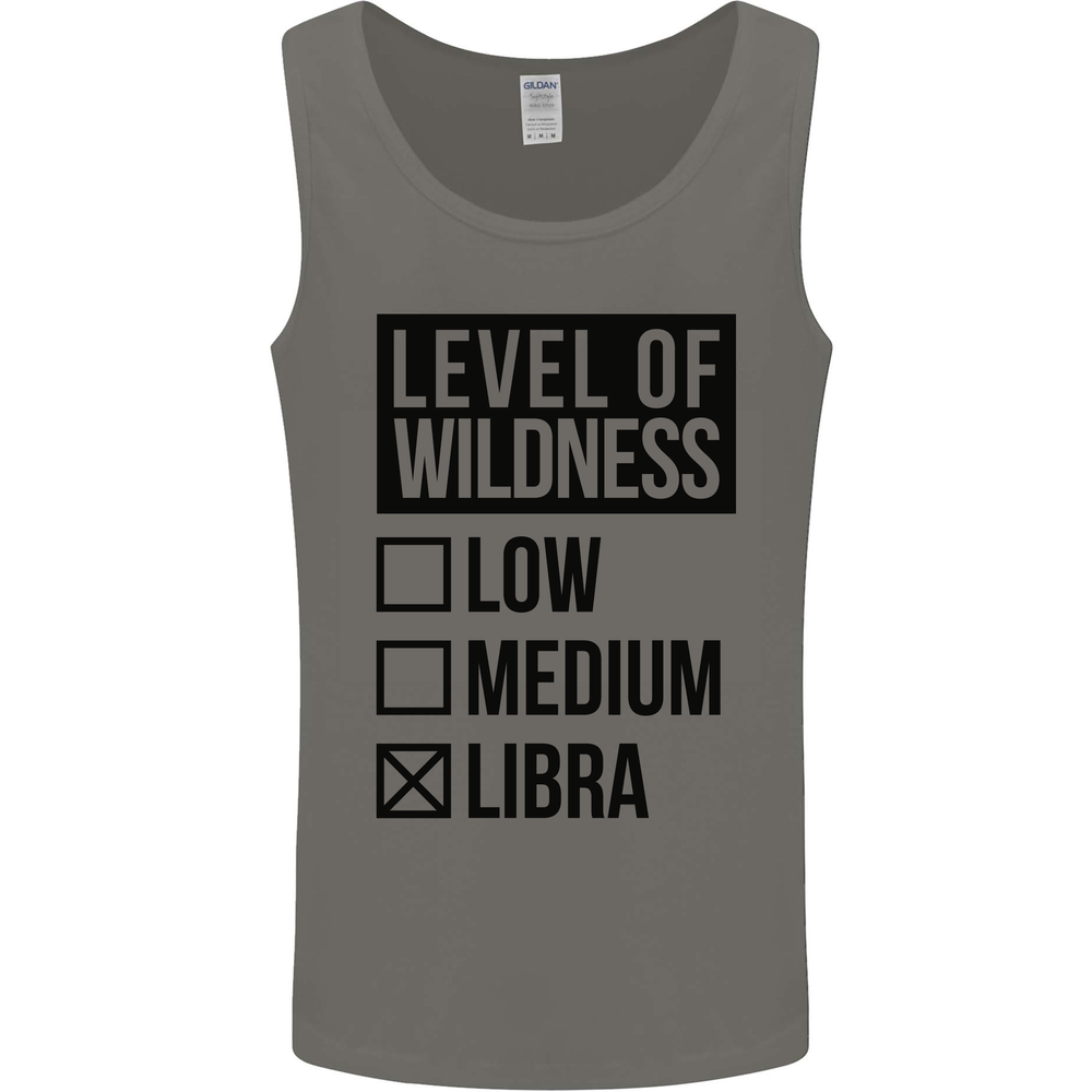 Levels of Wildness Libra Mens Vest Tank Top