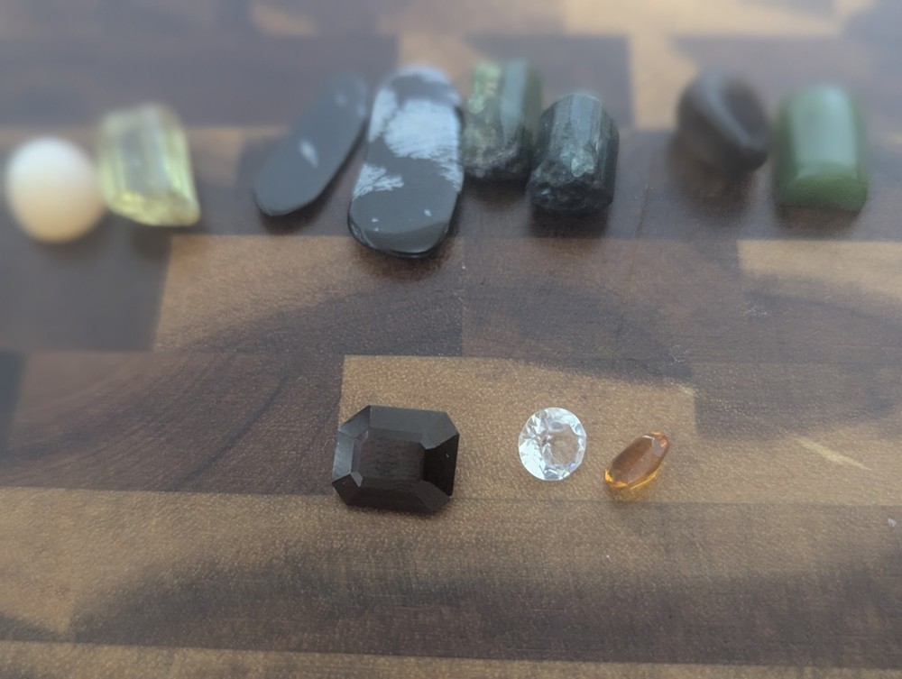 Collection Of Gemstones