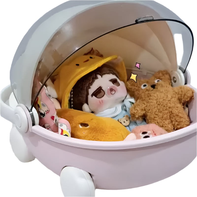 Labubu Baby Stroller Storage Box Doll Bed Furniture Accessories