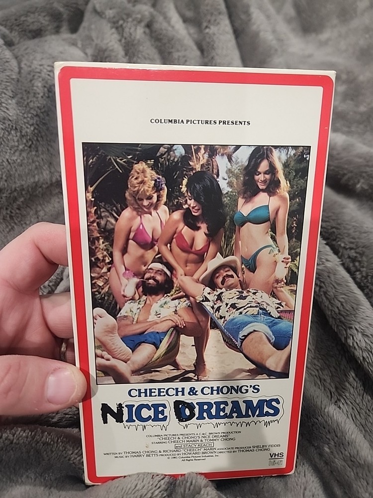 Cheech & Chong's Nice Dreams (VHS, 1991) Tested Works Cheech Marin Tommy Chong