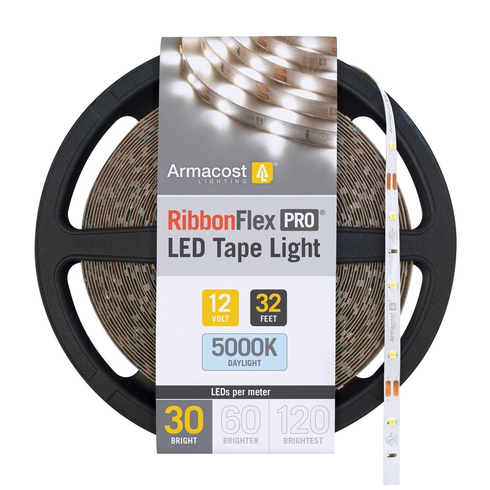 RibbonFlex 32.8 ft. LED Tape Strip Light 30 LEDs/m Daylight (5000K) (161250)