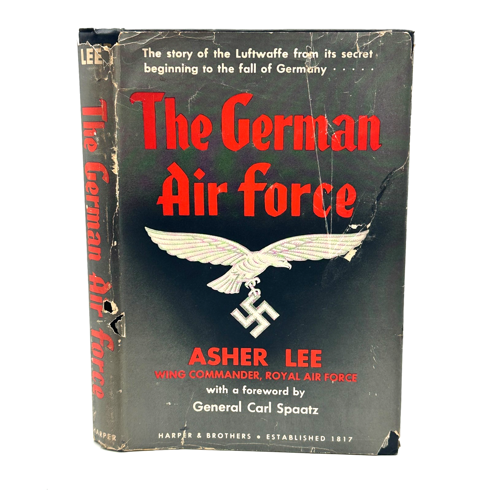 The German Air Force Asher Lee 1946 Luftwaffe History Hardcover with Dust Jacket