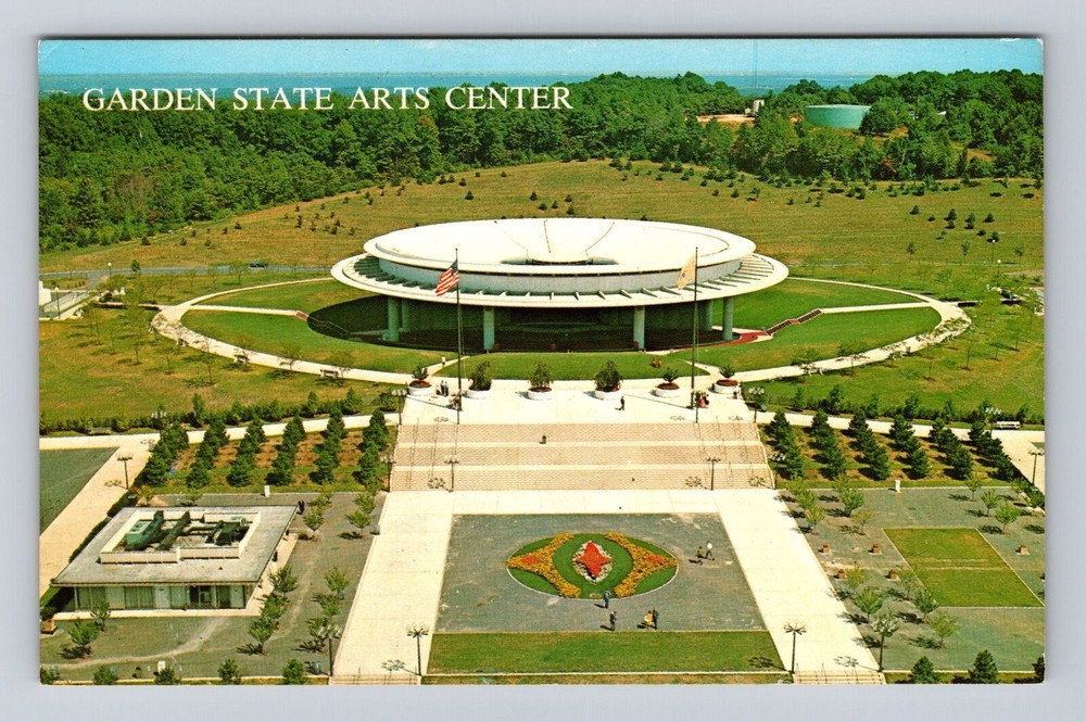 Vintage Monmouth County NJ Garden State Arts Center Postcard