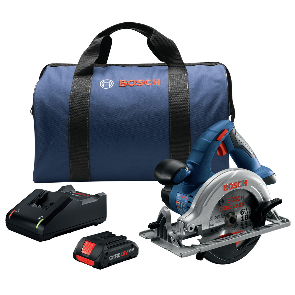 Bosch CCS180-B15-RT 18V 6-1/2 in. Circular Saw Kit (4 Ah) Certified Refurbished