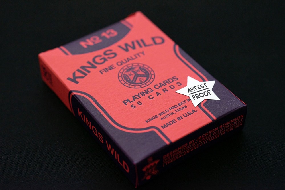 Back to School Playing Cards - Gilded Artist Proof (Kings Wild) RARE-image