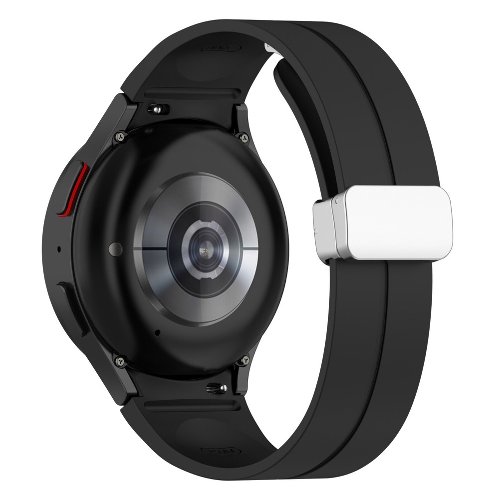 Magnetic Buckle Silicone Watch Band Strap for Galaxy Watch 4 5 6 7 40/44/45mm