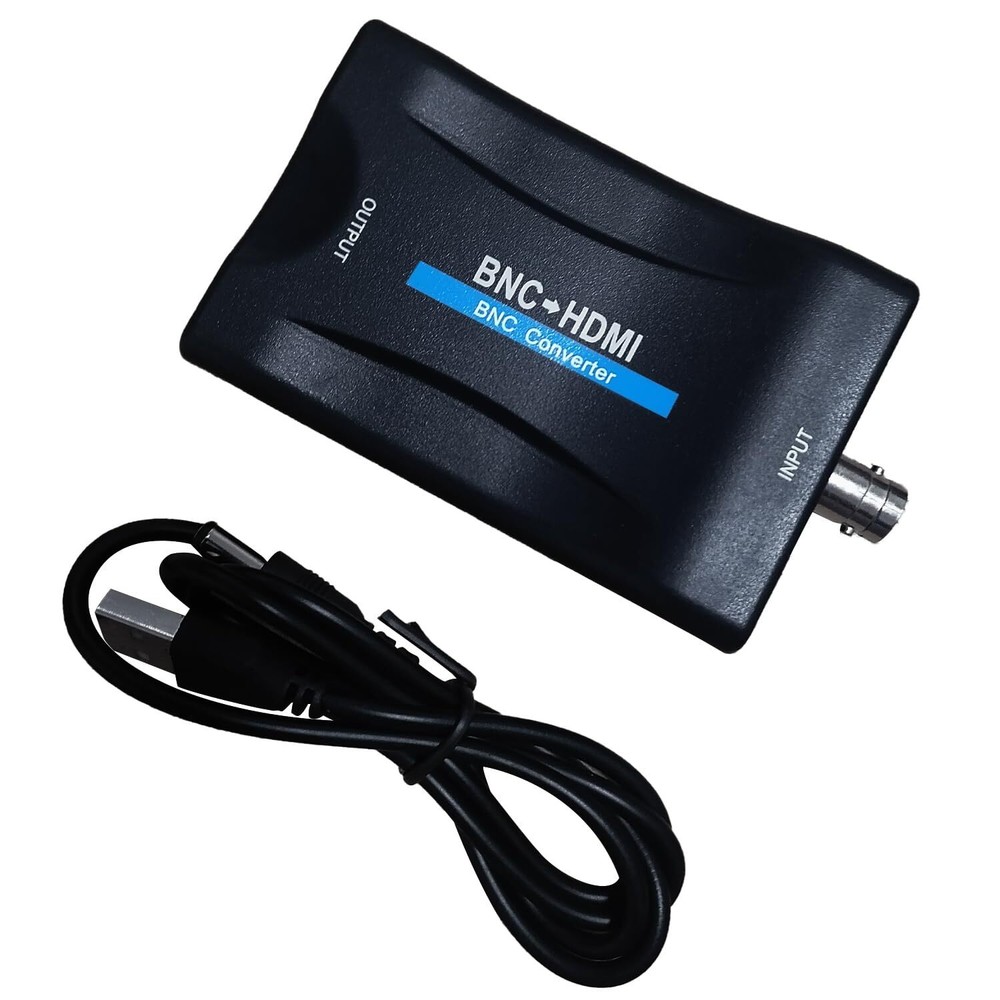 BNC to HDMI Converter for Coax CVBS PAL NTSC Video