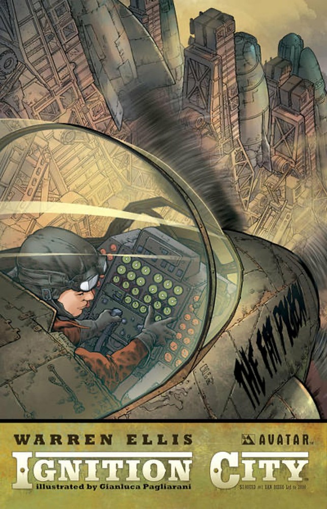 Ignition City #1 SDCC Cover (2009) Avatar Press Comics