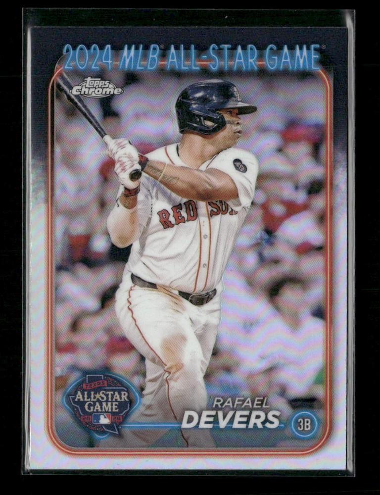2024 Topps Chrome Update ASGC-36 Rafael Devers All Star Game Chrome Card