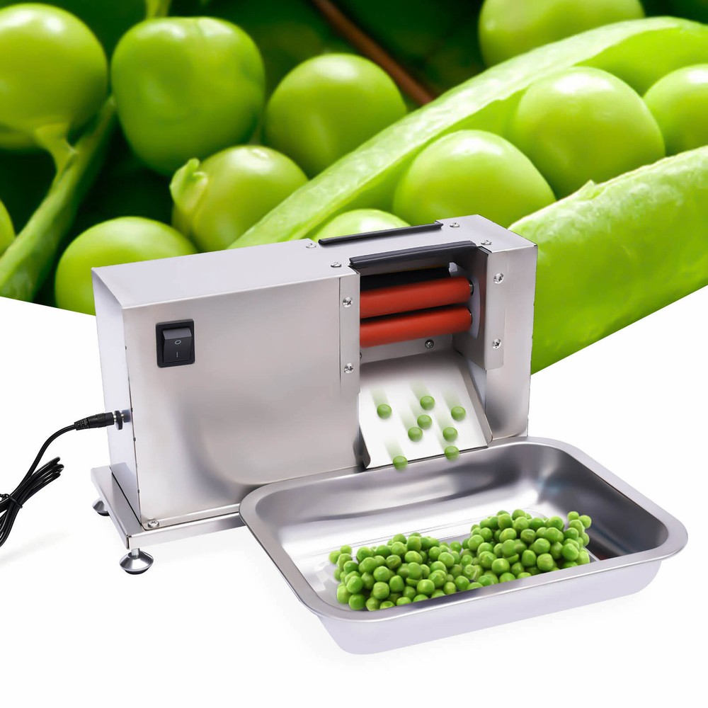Commercial Semi-Auto Electric Beans Sheller Pea Peeling Machine for Easy Processing