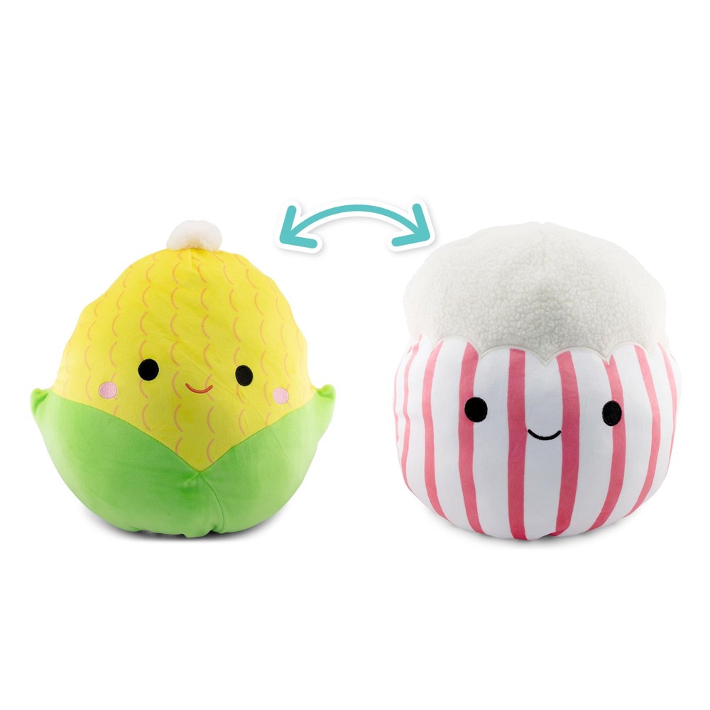 12 Inch Squishmallows Flip-A-Mallow Plush – Conrad Corn & Arnel Popcorn