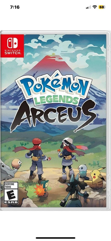 Bundle Pokemon Legends: Arceus Nintendo Switch Cartridge Pokémon Shining Pearl