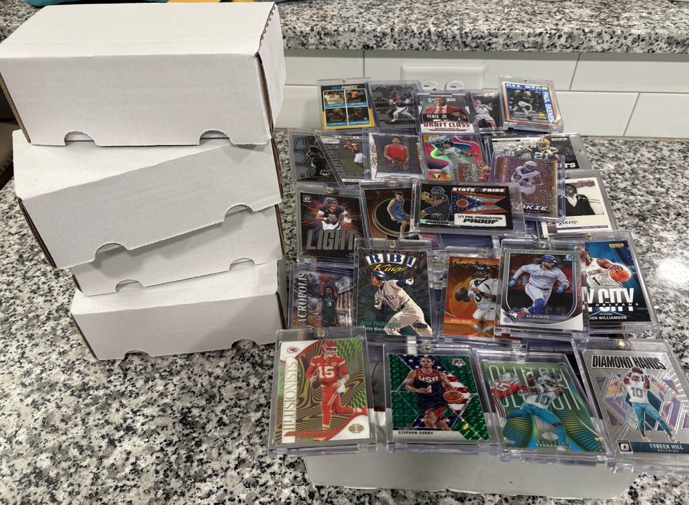 Santa’s Special! 2,000+ Sports Card Collection Auto Patch Rookie RC # Lot 1/1