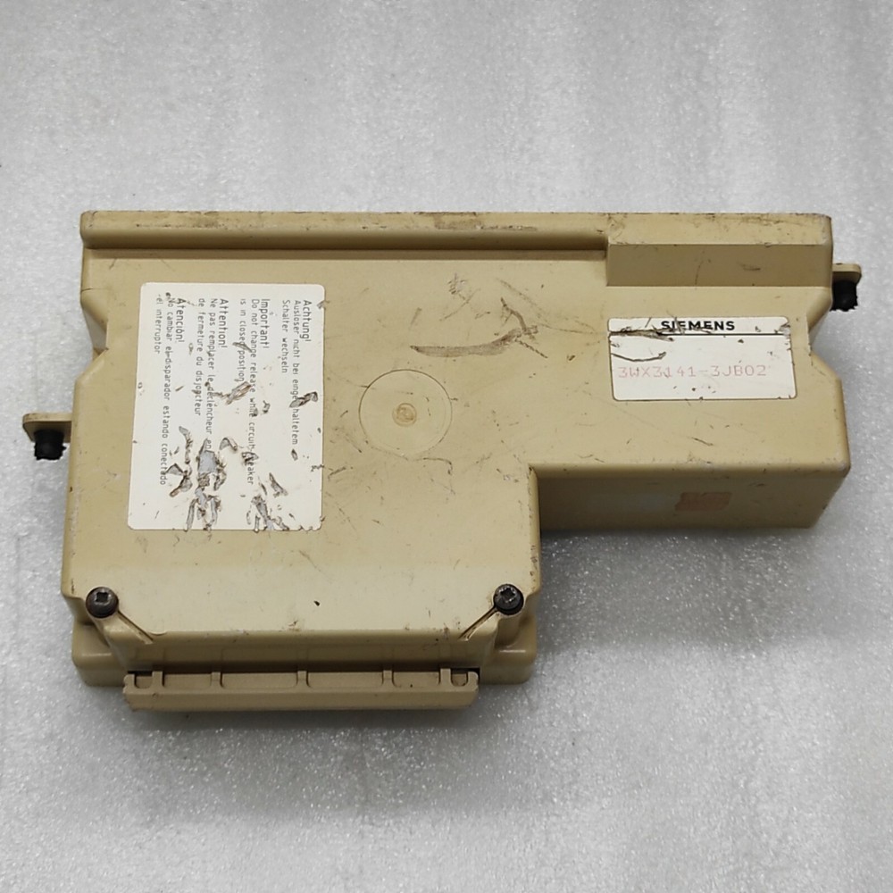 SIEMENS 3WX3141-3JB02 OVERCURRENT TRIP UNIT WITH GROUND FAULT