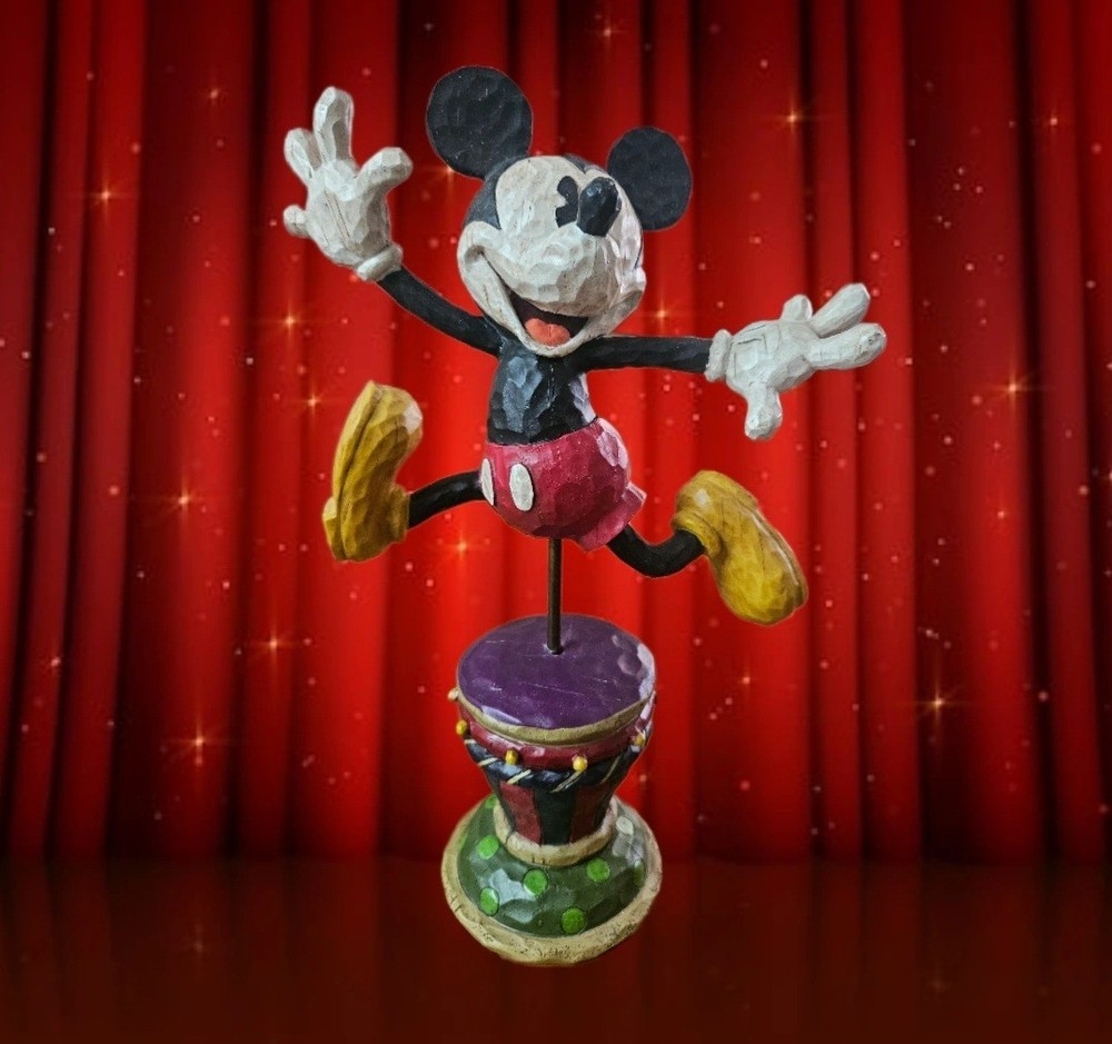 Disney Mickey Mouse Magical Decorative Statue with Colorful Design.