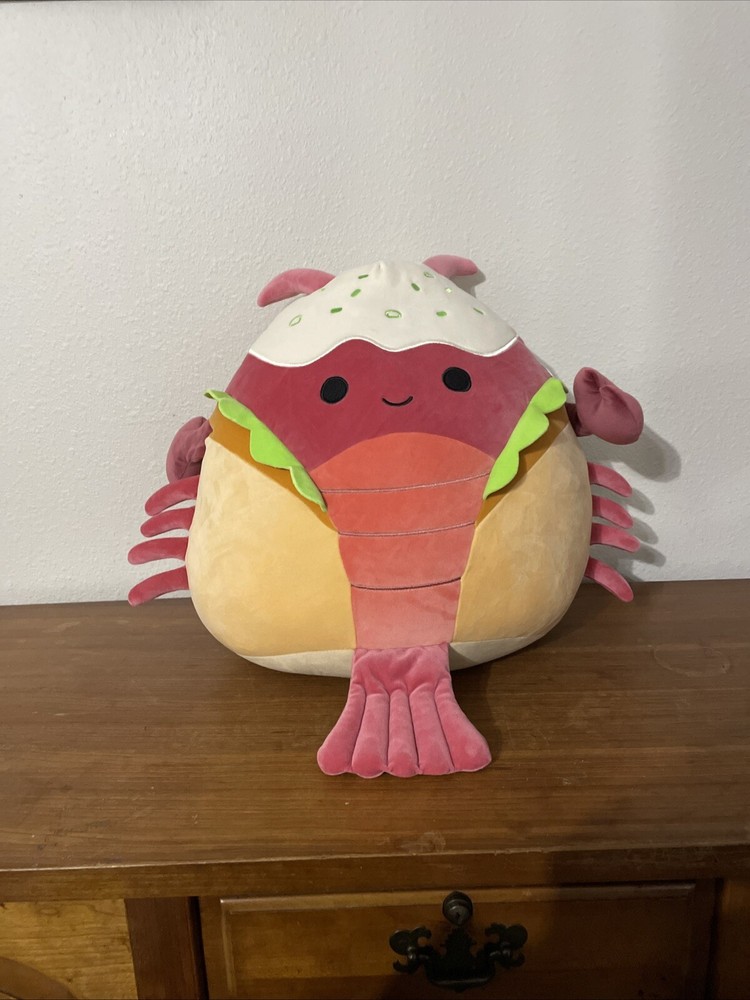 Squishmallows 16 Inch Lorono Lobster Roll  2024 Plush Toy Jazwares New With Tags