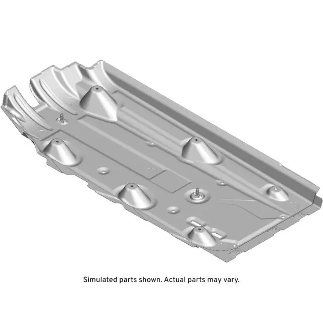Genuine GM Front Air Deflector for Passenger Side Underbody Part 23455421