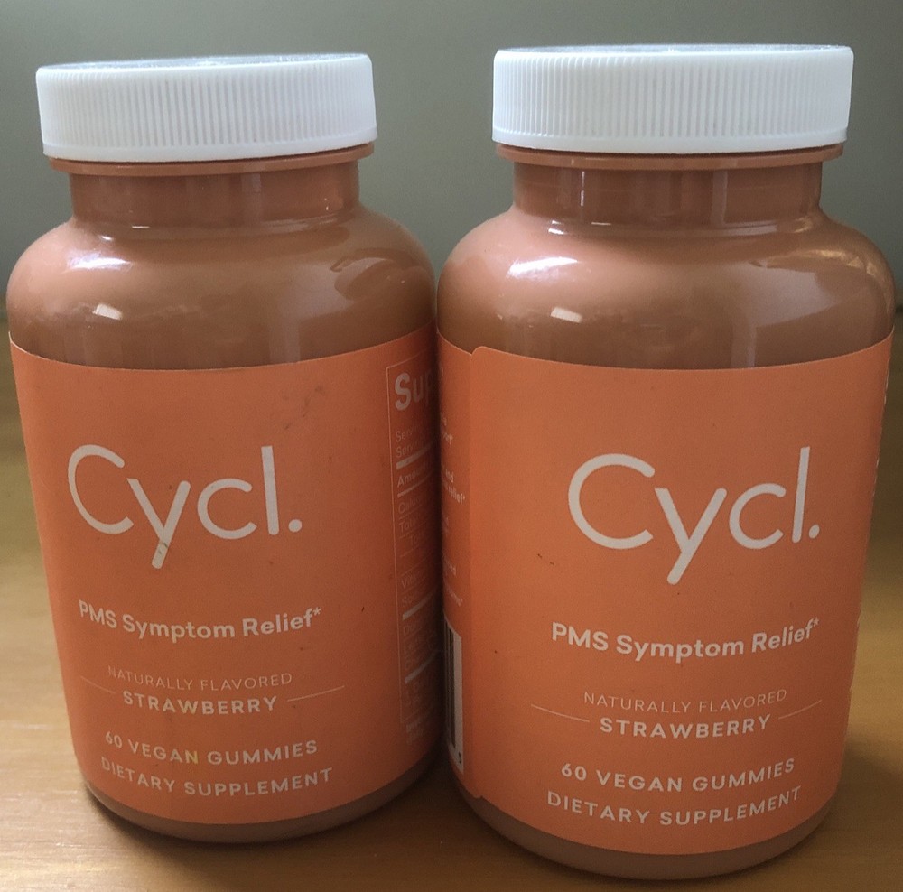CYCL PMS Relief 180 Vegan Gummies 2-Pack