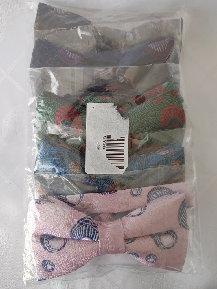 Men's Adjustable Bow Tie Set - 5 Pack  